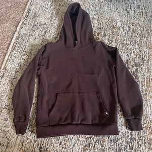 Azur Fit Brown Hoodie- Small